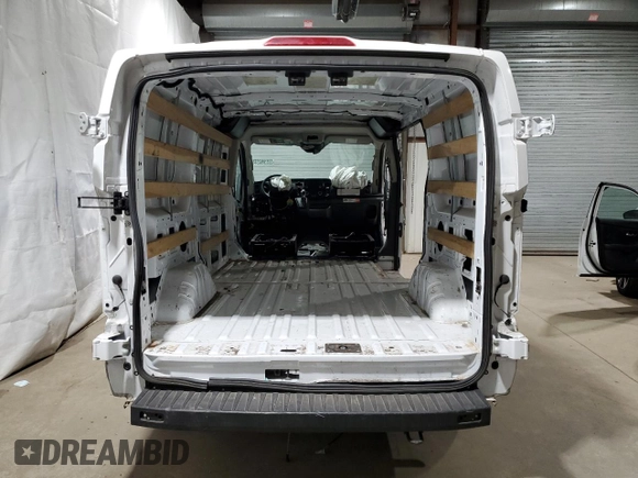 2023 Ford Transit Cargo with VIN 1FTBR1Y81PKB56612, listed as a Copart auction lot 46652685 with Not Provided miles and Salvage Title. Bid and sale history available at DreamBid. Image 6.
