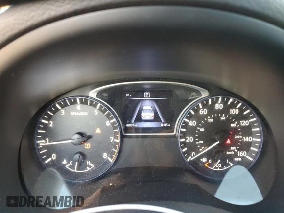 2017 Nissan Altima SV with VIN 1N4AL3APXHC496692, listed as a Copart auction lot 43218875 with 62,007 mi miles and Salvage Title. Bid and sale history available at carsss.com. Image 9.