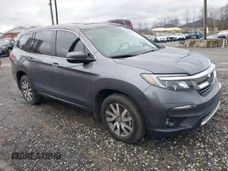 2022 Honda Pilot EX-L with VIN 5FNYF6H57NB038144, listed as a IAAI auction lot 41066857 with 24,551 mi miles. Bid and sale history available at carsss.com. Image 1.