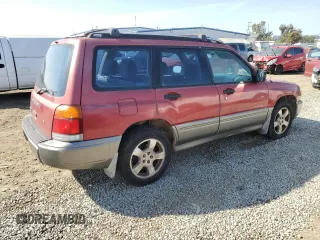 1998 Subaru Forester S with VIN JF1SF6551WH779052, listed as a Copart auction lot 46175255 with 286,469 mi miles and Clean Title. Bid and sale history available at carsss.com. Image 3.