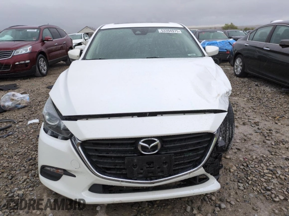 2018 Mazda 3 Touring with VIN 3MZBN1V3XJM228666, listed as a Copart auction lot 53394975 with 67,322 mi miles and Salvage Title. Bid and sale history available at DreamBid. Image 5.