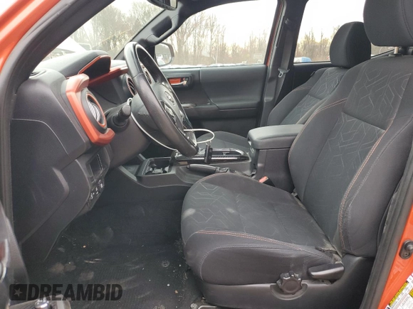 2017 Toyota Tacoma SR5 with VIN 5TFCZ5AN2HX091446, listed as a Copart auction lot 50741535 with 71,964 mi miles and Salvage Title. Bid and sale history available at carsss.com. Image 7.