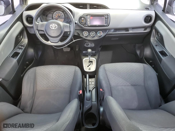 2015 Toyota Yaris L with VIN VNKKTUD35FA046509, listed as a Copart auction lot 48981305 with 124,094 mi miles and Salvage Title. Bid and sale history available at carsss.com. Image 8.