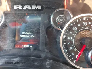 2023 Ram 1500 Big Horn with VIN 1C6RRFFG2PN649047, listed as a IAAI auction lot 42259338 with 14,986 mi miles and . Bid and sale history available at DreamBid. Image 15.