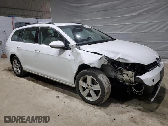2015 Volkswagen Golf SportWagen TDI SE with VIN 3VWCA7AU0FM501705, listed as a Copart auction lot 48481995 with 133,894 mi miles and Salvage Title. Bid and sale history available at carsss.com. Image 4.