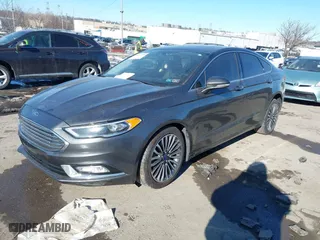 2018 Ford Fusion Titanium with VIN 3FA6P0D95JR138770, listed as a IAAI auction lot 41411388 with 107,540 mi miles. Bid and sale history available at carsss.com. Image 17.