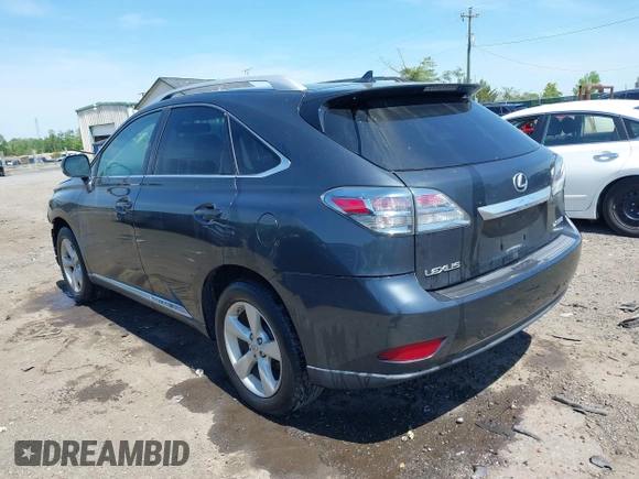 2010 Lexus RX 350 with VIN 2T2ZK1BA9AC009411, listed as a IAAI auction lot 42115838 with 279,825 mi miles and . Bid and sale history available at carsss.com. Image 3.