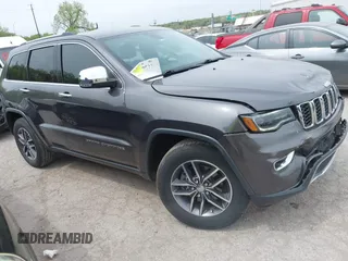 2017 Jeep Grand Cherokee Limited z VIN 1C4RJEBG7HC743311, wystawiony jako IAAI lot #42075924 z przebiegiem 94 948 mil mil oraz . Historia ofert i sprzedaży dostępna na DreamBid. Obrazek 1.