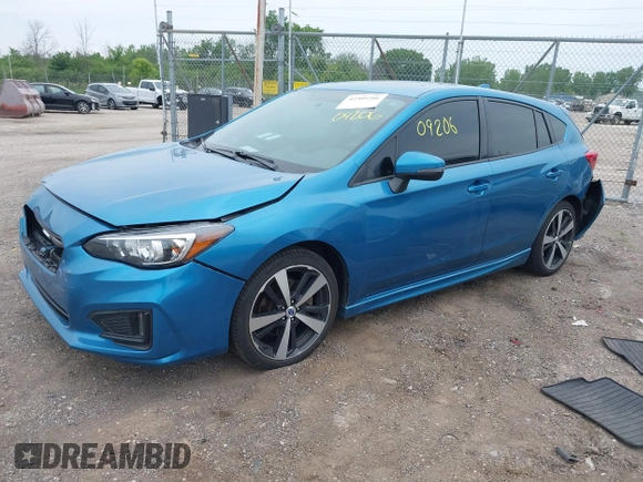 2017 Subaru Impreza Special Sports with VIN 4S3GTAL65H1716443, listed as a IAAI auction lot 42509206 with 115,169 mi miles and . Bid and sale history available at DreamBid. Image 17.