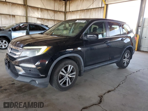2016 Honda Pilot EX-L with VIN 5FNYF6H72GB004701, listed as a Copart auction lot 54859145 with 192,792 mi miles and Clean Title. Bid and sale history available at carsss.com. Image 1.