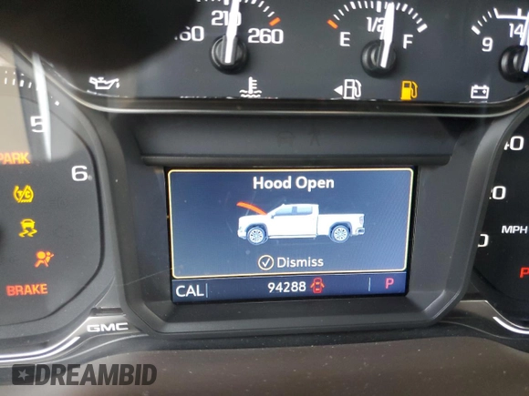 2022 GMC Sierra 1500 with VIN 3GTP8DET4NG133560, listed as a Copart auction lot 41655765 with 94,288 mi miles and Salvage Title. Bid and sale history available at DreamBid. Image 9.