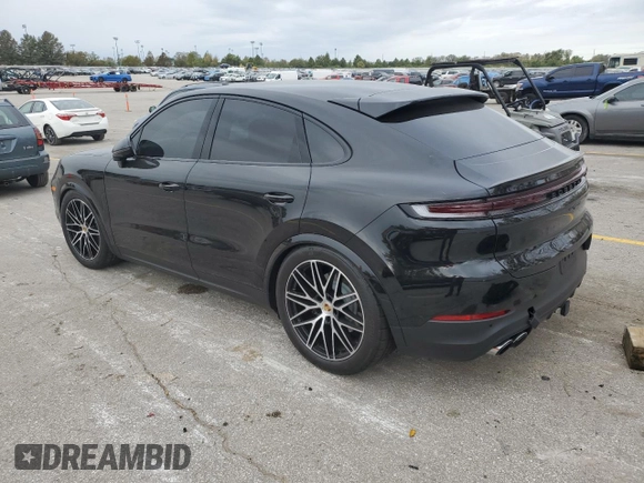2024 Porsche Cayenne with VIN WP1BA2AY0RDA51881, listed as a Copart auction lot 76013834 with 10,143 mi miles and Salvage title. Bid and sale history available at DreamBid. Image 2.