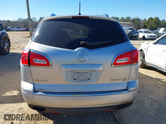 2014 Buick Enclave Leather with VIN 5GAKVBKD1EJ160428, listed as a IAAI auction lot 41353895 with 186,668 mi miles and . Bid and sale history available at DreamBid. Image 15.