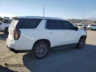 2023 Chevrolet Tahoe LS with VIN 1GNSCMKD7PR407530, listed as a Copart auction lot 73616884 with 11,871 mi miles and Salvage title. Bid and sale history available at DreamBid. Image 3.