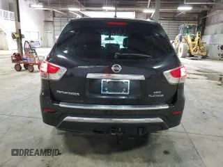 2015 Nissan Pathfinder Platinum z VIN 5N1AR2MM6FC702457, wystawiony jako Copart lot #55302175 z przebiegiem 132 255 mil mil oraz Szkoda całkowita • Salvage title. Historia ofert i sprzedaży dostępna na DreamBid. Obrazek 6.