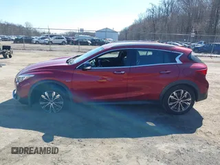 2017 Infiniti QX30 Luxury with VIN SJKCH5CR2HA021321, listed as a IAAI auction lot 41729337 with 55,486 mi miles. Bid and sale history available at carsss.com. Image 15.