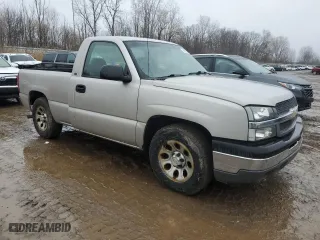 2005 Chevrolet Silverado 1500 Work Truck with VIN 1GCEC14XX5Z150629, listed as a Copart auction lot 86876544 with 0 mi miles and Clean Title. Bid and sale history available at carsss.com. Image 4.
