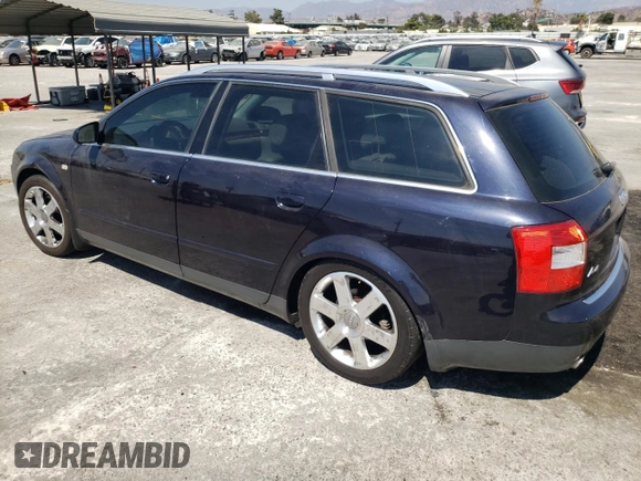 2002 Audi A4 с VIN WAUVT68E32A184747, выставлен на аукционе Copart как лот 68739244 с пробегом 147 655 миль миль и Списание • Salvage title. История ставок и продаж доступна на DreamBid. Изображение 2.