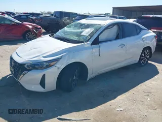 2024 Nissan Sentra SV with VIN 3N1AB8CV3RY280488, listed as a IAAI auction lot 41725874 with 16,810 mi miles and . Bid and sale history available at DreamBid. Image 2.