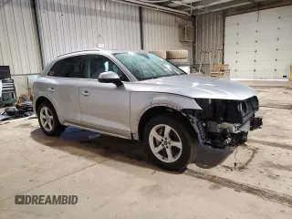2023 Audi Q5 Premium with VIN WA1ABAFY4P2132317, listed as a Copart auction lot 47822985 with 24,818 mi miles and Salvage Title. Bid and sale history available at carsss.com. Image 4.