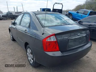 2006 Kia Spectra EX with VIN KNAFE121365346365, listed as a IAAI auction lot 42023727 with 87,345 mi miles and . Bid and sale history available at DreamBid. Image 3.
