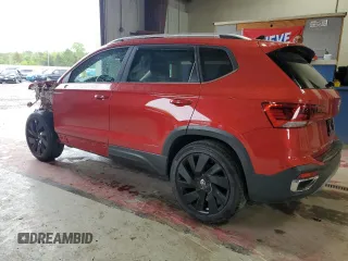 2024 Volkswagen Taos SE z VIN 3VVVX7B25RM059047, wystawiony jako Copart lot #58394335 z przebiegiem 8 651 mil mil oraz Szkoda całkowita • Salvage title. Historia ofert i sprzedaży dostępna na DreamBid. Obrazek 2.