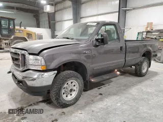 2003 Ford F-250 with VIN 3FTNF21L43MB34293, listed as a Copart auction lot 82429414 with 117,414 mi miles and Salvage title. Bid and sale history available at DreamBid. Image 1.