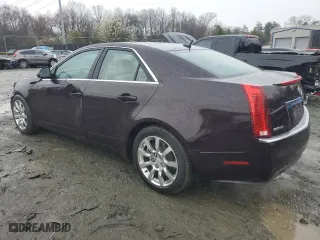 2008 Cadillac CTS RWD w/1SB with VIN 1G6DV57V880210992, listed as a Copart auction lot 49197235 with 81,927 mi miles and Salvage Title. Bid and sale history available at carsss.com. Image 2.
