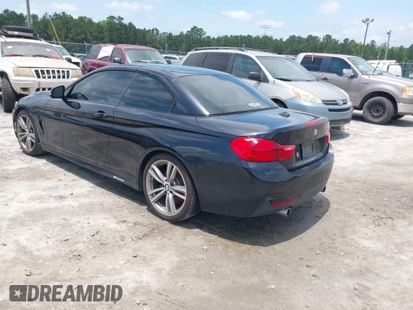 2016 BMW 4 Series 435i z VIN WBA3T3C54G5A41614, wystawiony jako IAAI lot #42354773 z przebiegiem 89 260 mil mil oraz . Historia ofert i sprzedaży dostępna na DreamBid. Obrazek 3.