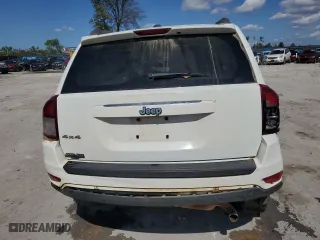 2015 Jeep Compass Sport with VIN 1C4NJDBB8FD365875, listed as a Copart auction lot 71789814 with 167,545 mi miles and Salvage Title. Bid and sale history available at carsss.com. Image 6.