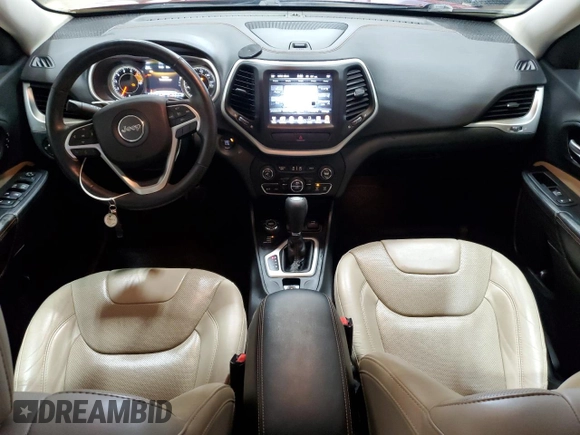 2016 Jeep Cherokee Limited with VIN 1C4PJMDS3GW204216, listed as a Copart auction lot 44033695 with 76,636 mi miles and Salvage Title. Bid and sale history available at DreamBid. Image 8.