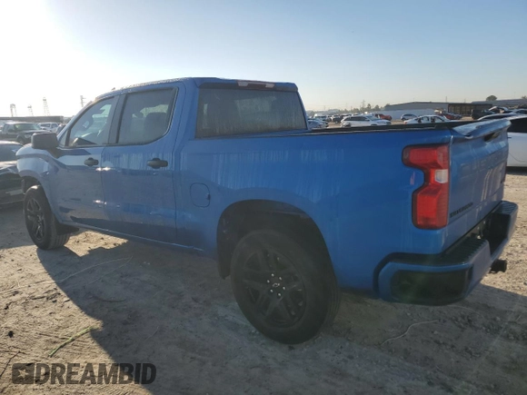 2024 Chevrolet Silverado 1500 Custom with VIN 3GCPABEK1RG202503, listed as a Copart auction lot 48681235 with Not Provided miles and Salvage Title. Bid and sale history available at DreamBid. Image 2.