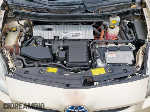 2011 Toyota Prius I z VIN JTDKN3DU2B1443028, wystawiony jako Copart lot #53696995 z przebiegiem 156 541 mil mil oraz Szkoda całkowita • Salvage title. Historia ofert i sprzedaży dostępna na DreamBid. Obrazek 11.