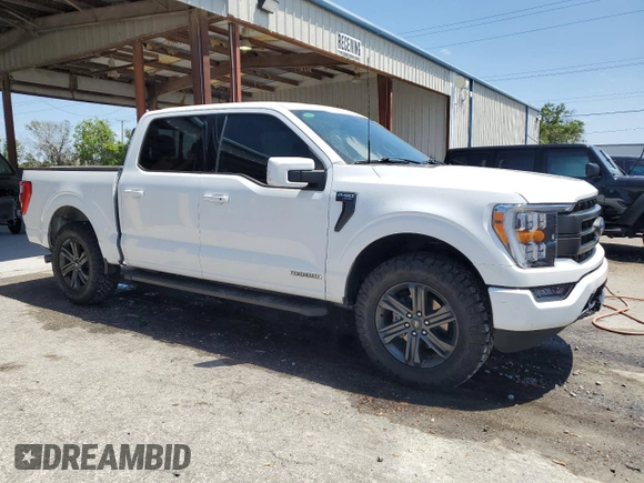 2023 Ford F-150 XL z VIN 1FTFW1CD8PFD26603, wystawiony jako Copart lot #55141295 z przebiegiem 14 432 mil mil oraz Szkoda całkowita • Salvage title. Historia ofert i sprzedaży dostępna na DreamBid. Obrazek 4.