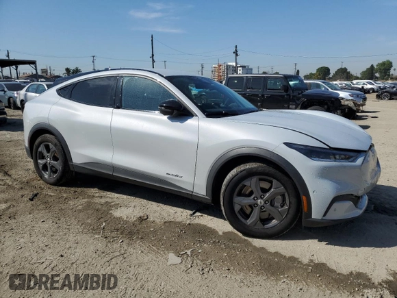 2023 Ford Mustang Mach-E Select with VIN 3FMTK1RM0PMA07097, listed as a Copart auction lot 49905995 with 56,065 mi miles and Salvage Title. Bid and sale history available at DreamBid. Image 4.