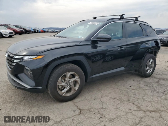2024 Hyundai Tucson SEL with VIN 5NMJBCDE7RH416985, listed as a Copart auction lot 49323035 with 7,450 mi miles and Salvage Title. Bid and sale history available at carsss.com. Image 1.