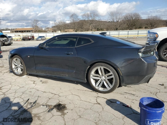 2017 Chevrolet Camaro 2LT with VIN 1G1FD1RS4H0102012, listed as a Copart auction lot 43510095 with 114,586 mi miles and Salvage Title. Bid and sale history available at carsss.com. Image 2.