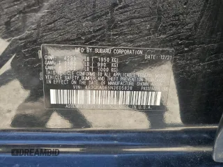 2022 Subaru Impreza Premium with VIN 4S3GKAD65N3605828, listed as a Copart auction lot 56519035 with 28,228 mi miles and Salvage title. Bid and sale history available at DreamBid. Image 12.