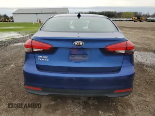 2018 Kia Forte LX with VIN 3KPFK4A78JE280282, listed as a Copart auction lot 52081785 with 75,515 mi miles and Salvage Title. Bid and sale history available at DreamBid. Image 6.