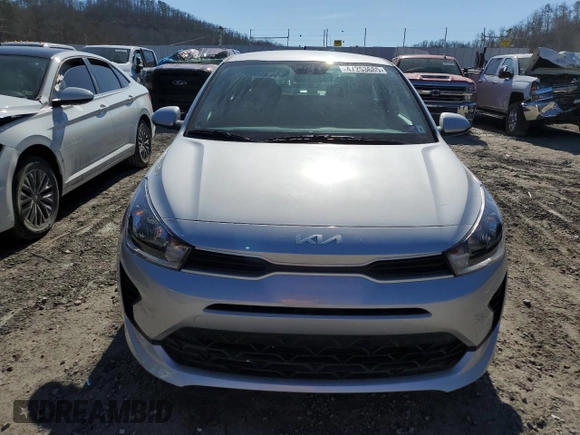 2023 Kia Rio LX with VIN 3KPA24AD6PE603396, listed as a Copart auction lot 47253685 with 5,978 mi miles and Salvage Title. Bid and sale history available at carsss.com. Image 5.