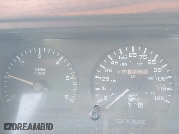 1992 Dodge Dakota with VIN 1B7GG23X9NS683519, listed as a IAAI auction lot 42217984 with 178,152 mi miles and . Bid and sale history available at DreamBid. Image 7.