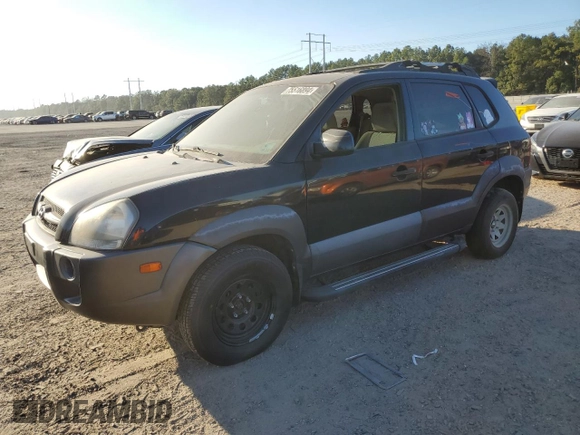2008 Hyundai Tucson SE with VIN KM8JN12D08U893928, listed as a Copart auction lot 75516894 with 160,044 mi miles and Clean Title. Bid and sale history available at carsss.com. Image 1.