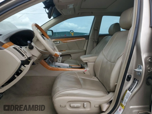 2006 Toyota Avalon XL with VIN 4T1BK36B26U075079, listed as a Copart auction lot 54481405 with 96,762 mi miles and Salvage Title. Bid and sale history available at DreamBid. Image 7.