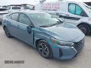 2024 Nissan Sentra SV with VIN 3N1AB8CV2RY355178, listed as a IAAI auction lot 42784455 with 28,517 mi miles and . Bid and sale history available at DreamBid. Image 1.