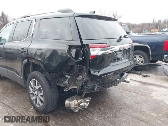 2023 GMC Acadia SLT with VIN 1GKKNML44PZ225872, listed as a IAAI auction lot 41091785 with 21,334 mi miles and . Bid and sale history available at carsss.com. Image 6.