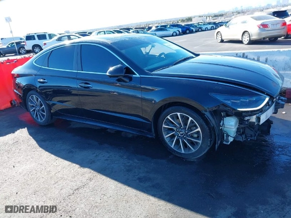 2020 Hyundai Sonata Limited with VIN 5NPEH4J28LH032174, listed as a IAAI auction lot 41283294 with 77,969 mi miles. Bid and sale history available at carsss.com. Image 18.