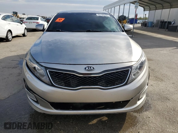 2014 Kia Optima LX with VIN KNAGM4A75E5495941, listed as a Copart auction lot 47105425 with 116,297 mi miles and Salvage title. Bid and sale history available at DreamBid. Image 5.