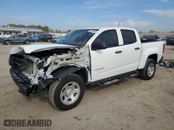 2022 Chevrolet Colorado 2WD Work Truck with VIN 1GCGSBEN9N1323313, listed as a Copart auction lot 46398345 with 30,451 mi miles and Clean Title. Bid and sale history available at carsss.com. Image 1.