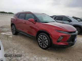 2025 Chevrolet Blazer RS with VIN 3GNKBKRS1SS103773, listed as a Copart auction lot 53402495 with 529 mi miles and Clean title. Bid and sale history available at DreamBid. Image 4.