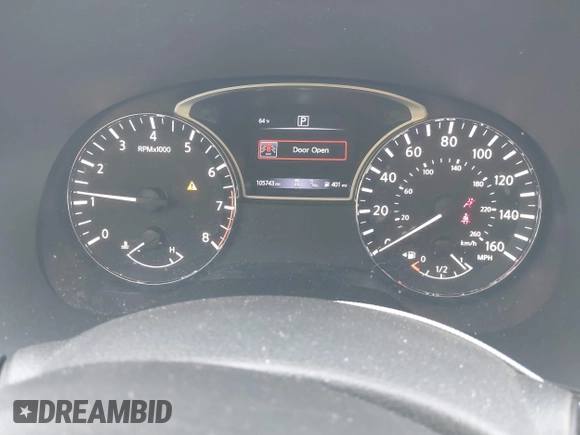 2019 Nissan Pathfinder SL with VIN 5N1DR2MN5KC631512, listed as a IAAI auction lot 40238124 with 105,743 mi miles and . Bid and sale history available at DreamBid. Image 7.